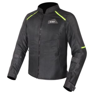 Blouson moto LS2 Breeze en textile avec larges panneaux en maille respirante
