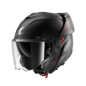 Casque modulable Shark OXO SP LYNE avec mentonnière mobile et écran solaire