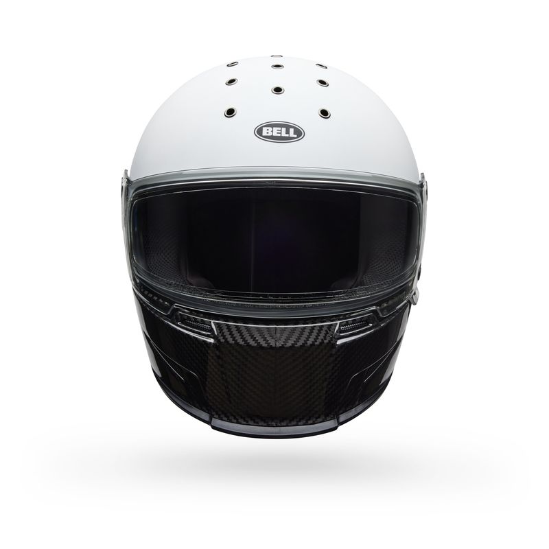 Casque intégral Bell ELIMINATOR CARBON DIVERGE avec écran clair — vue 2