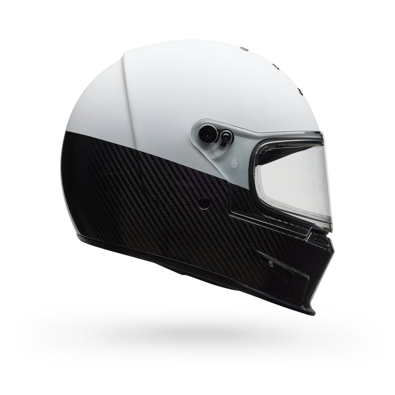 Casque intégral Bell ELIMINATOR CARBON DIVERGE avec écran clair — vue 3