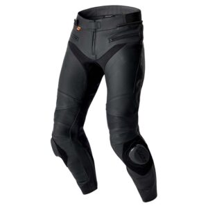Pantalon moto RST S1 D3O en cuir avec sliders et protections intégrées