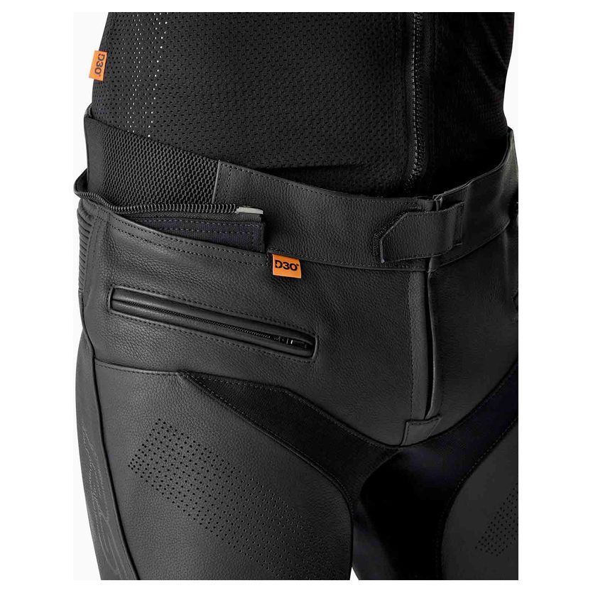 Pantalon moto RST S1 D3O en cuir avec sliders et protections intégrées — vue 5