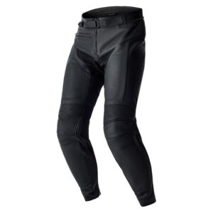 Pantalon moto RST T2 D3O en cuir avec protections et sliders de genoux
