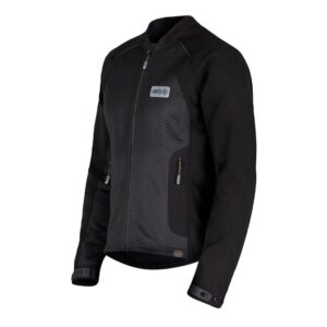 Veste moto Knox HONISTER MK2 textile avec panneaux en mesh et protections intégrées