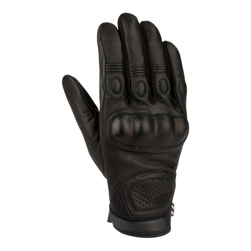 Basket moto Bering Sumatra noire avec doublure polyester et membrane imperméable