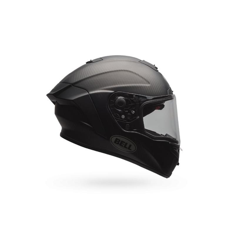 Casque intégral Bell Race Star noir mat présenté en taille XS