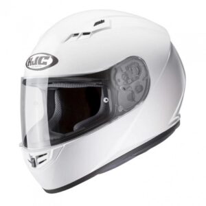Casque HJC CS-15 intégral blanc avec coque en polycarbonate injecté
