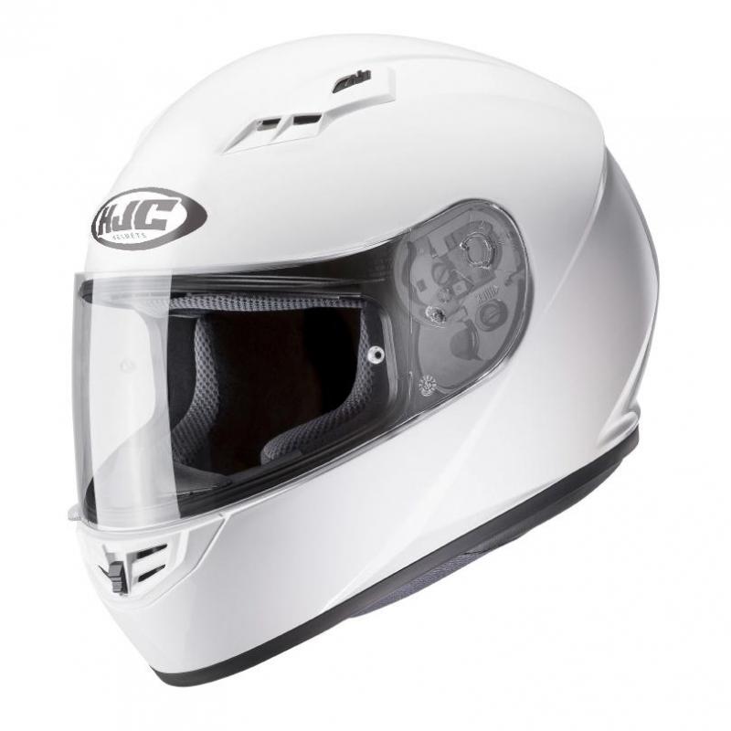 Casque HJC CS-15 intégral blanc avec coque en polycarbonate injecté