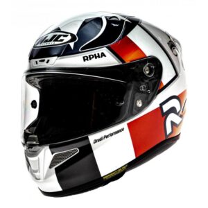 Casque intégral HJC RPHA 11 BEN SPIES MC1 noir et rouge, taille 2XS