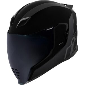Casque Icon Airflite Mips noir brillant et mat en taille XS