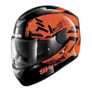 Casque intégral Shark D-SKWAL noir orange noir en taille XL