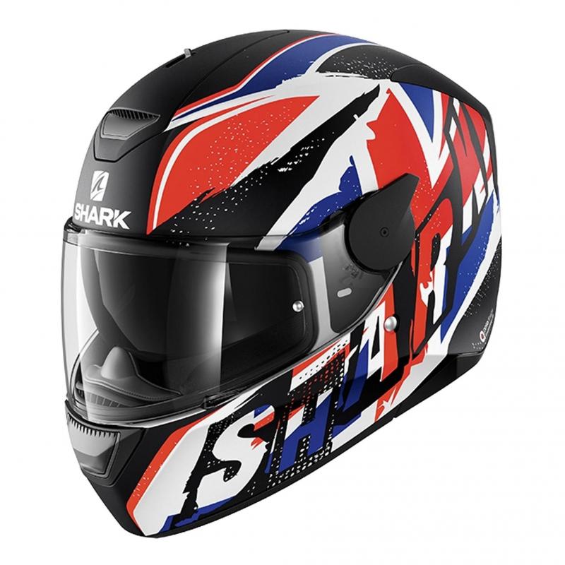 Casque intégral Shark D-SKWAL UJACK avec écran solaire et spoiler