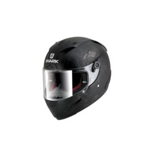 Casque intégral Shark RACE-R PRO USKER noir mat et anthracite en taille XS