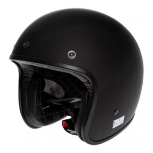 Casque jet AFX FX-76 noir mat avec intérieur démontable et boucle double D