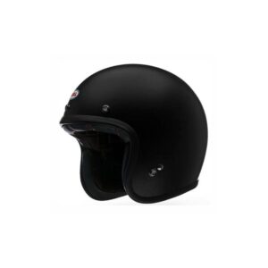 Casque jet Bell Custom 500 DLX noir mat présenté en taille XS