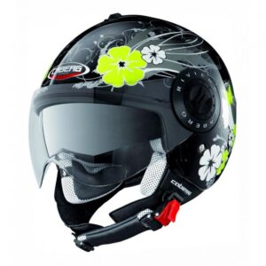 Casque jet Caberg Riviera V2+ Diva avec double visière solaire