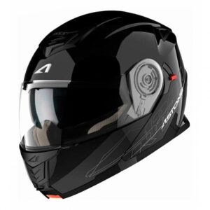 Casque modulable Astone RT 1200 noir gloss en taille XS