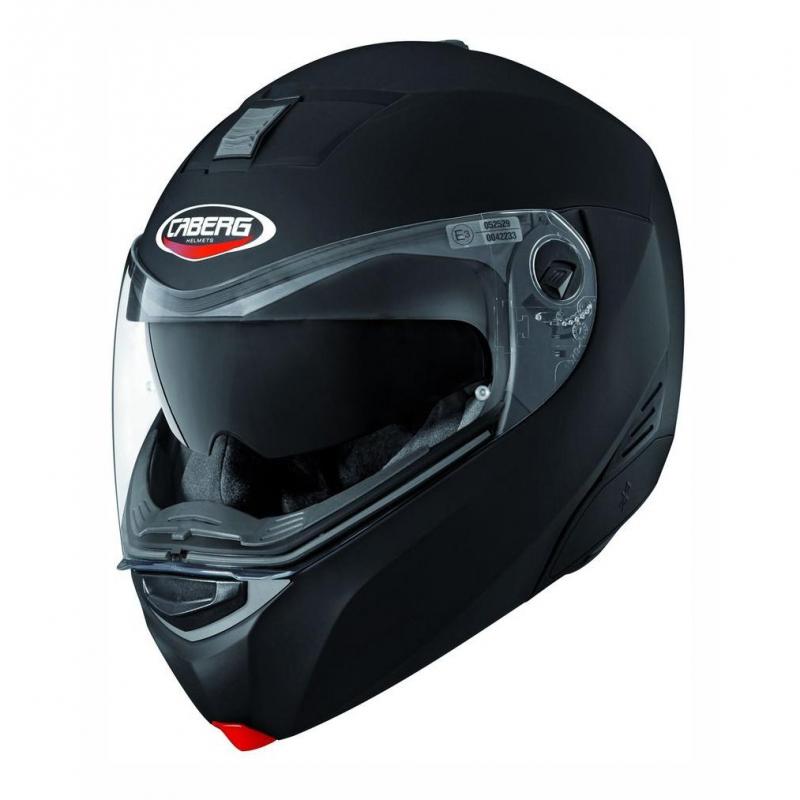 Casque modulable Caberg Modus noir mat avec visière solaire, taille XS