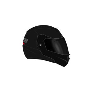 Casque modulable Lazer Lugano Z-Line noir mat présenté en taille XS