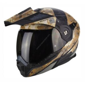 Casque Scorpion ADX-1 modulable avec visière détachable, référence en taille XS