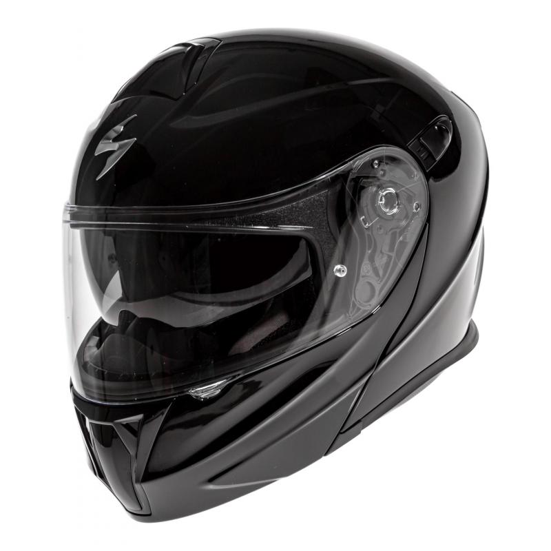 Vue du casque modulable Scorpion EXO-920 noir en taille XS