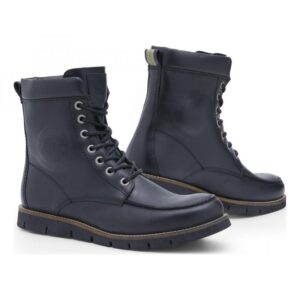 Chaussures moto Rev'it Mohawk 2 noires en cuir avec renfort amovible