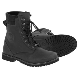 Chaussures moto V'Quattro X-Ranger noires en cuir patiné, pointure 40