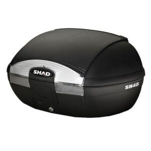 Top case Shad SH45 noir avec coffre arrière de 45 litres