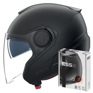 Casque jet Nolan N40-5 ESS avec écran large et écran solaire interne