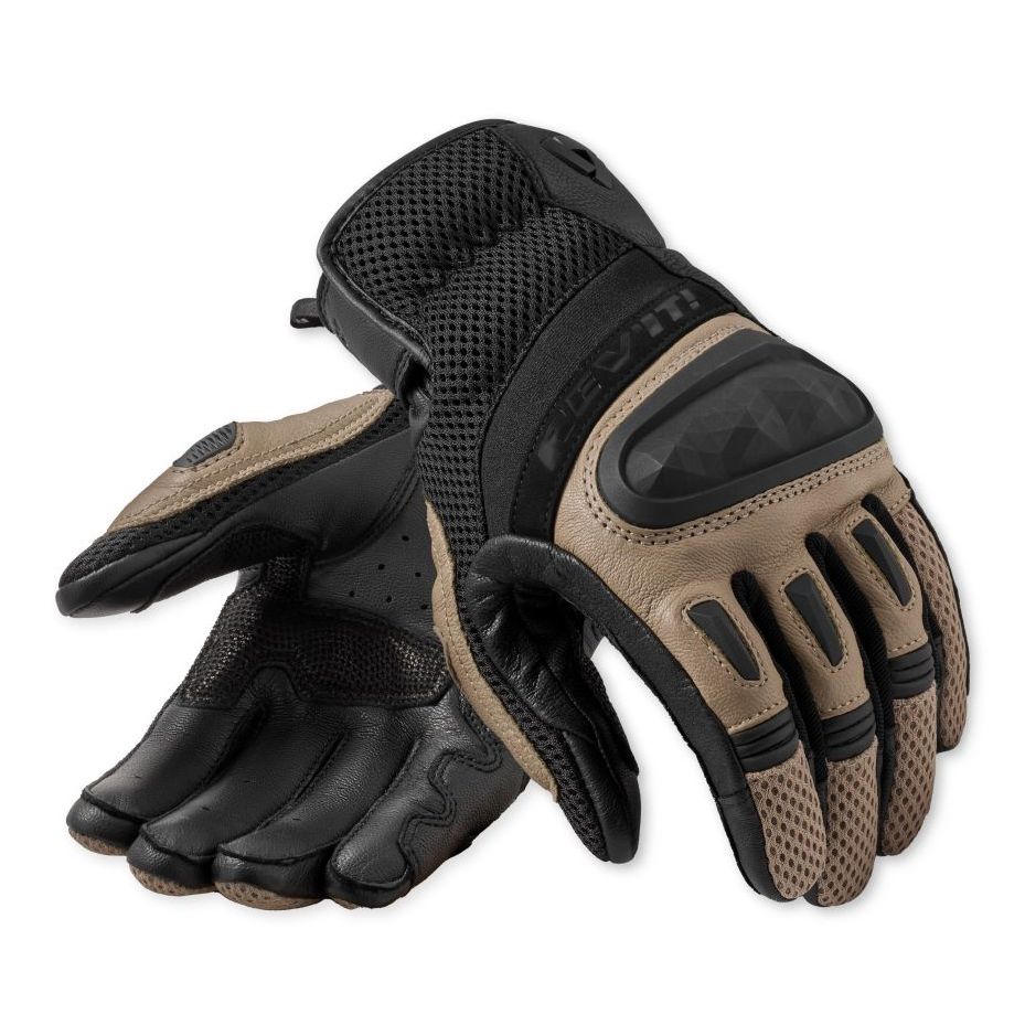Gants Rev it DIRT 4 avec cuir de chèvre, mesh ventilé et protections