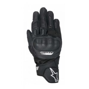 Gants Alpinestars SP-5 noirs en taille S avec protections aux doigts