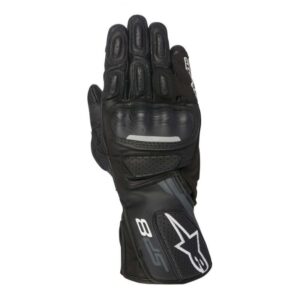 Gants Alpinestars SP-8 V2 noirs et gris foncé, taille S