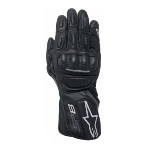 Gants Alpinestars SP-8 V2 noir et gris foncé, taille XS