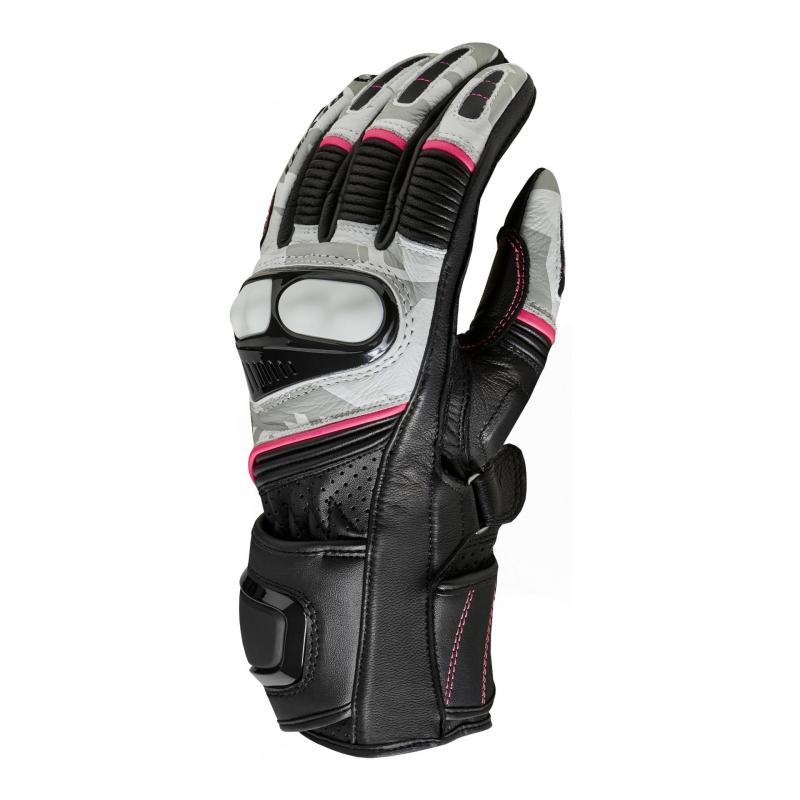 Gants Rev'it Xena 3 pour femme en cuir avec protections et manchette longue