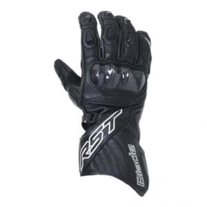 Gants RST Blade II en cuir noir avec protections en carbone