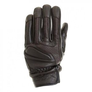 Gants RST Cruz en cuir brun, au style inspiré des années 50