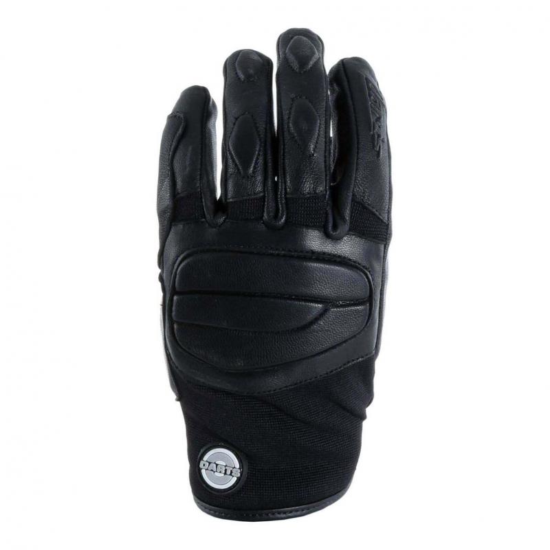 Gants DARTS Eden Evo noirs en taille S, modèle pour équipement moto