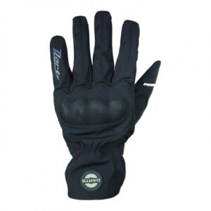 Gants DARTS Halifax noirs en nylon, modèle moto de mi-saison taille S