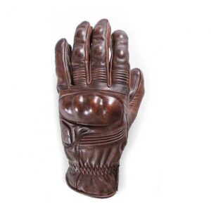 Gants Helstons VITESSE PRO marron en cuir de bovin, taille 12