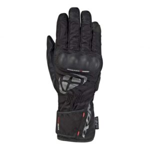Gants Ixon RS Tourer noirs en textile, modèle été annoncé étanche