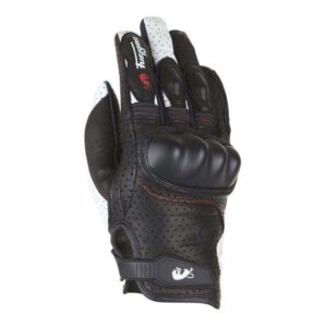 Gants Furygan TD21 LADY en cuir perforé, présentés comme modèle moto femme