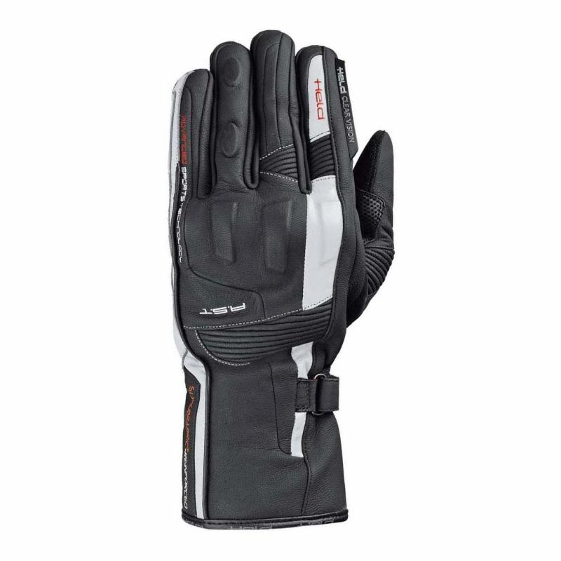 Gants Held Secret Pro pour femme noirs et blancs, avec doigts perforés