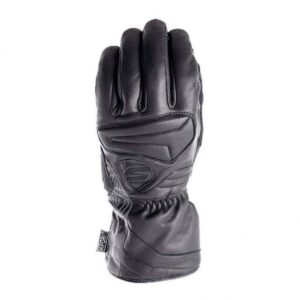 Gants Five WFX TOWN WP noirs en cuir avec renforts à la paume