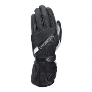 Les gants Held Steve Classic noirs, avec serrages au poignet et manchette