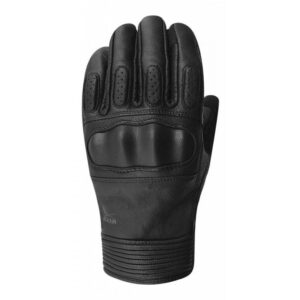 gants Racer Stance noirs au style vintage, présentés en taille S