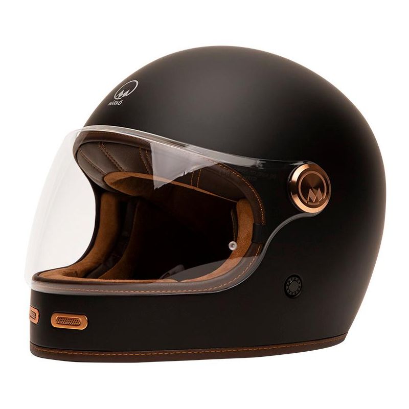 Casque intégral MARKO FULL MOON 2 avec visière claire et boucle Double-D