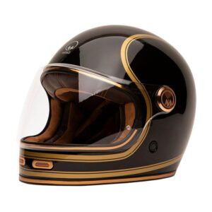 Casque intégral MARKO FULL MOON 2 avec visière claire et boucle Double-D