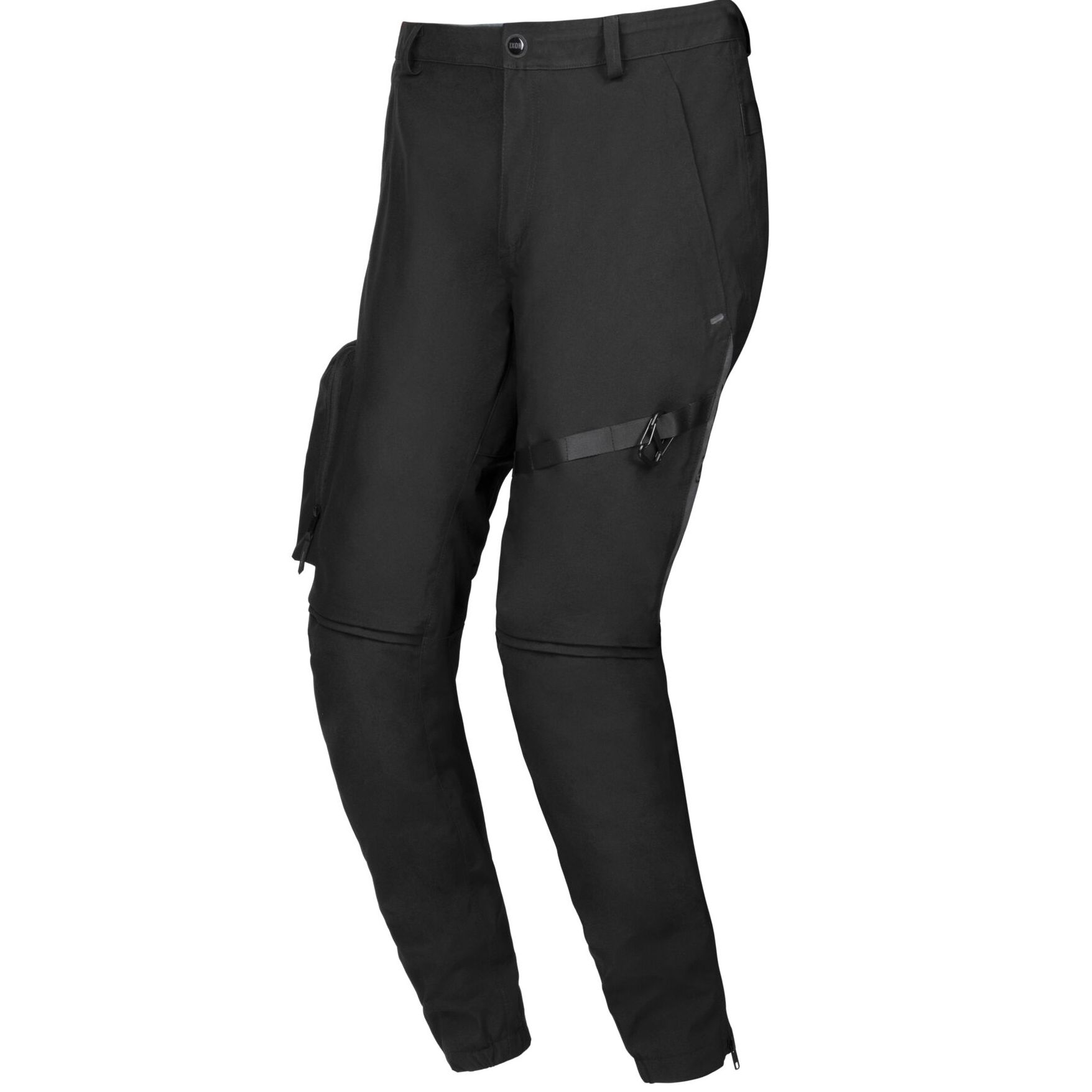 Pantalon moto Ixon AKRO LONG textile à coupe ajustée avec poches et protections