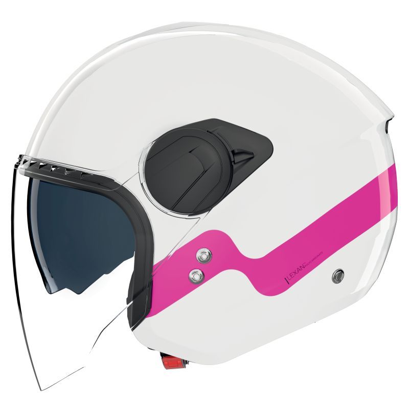 Casque jet Nolan N20-2 VISOR ZEFIRO avec visière large et écran solaire réglable