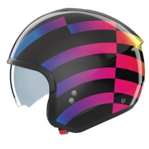 Casque jet Nolan N20-2 avec écran solaire intégré et coque en polycarbonate